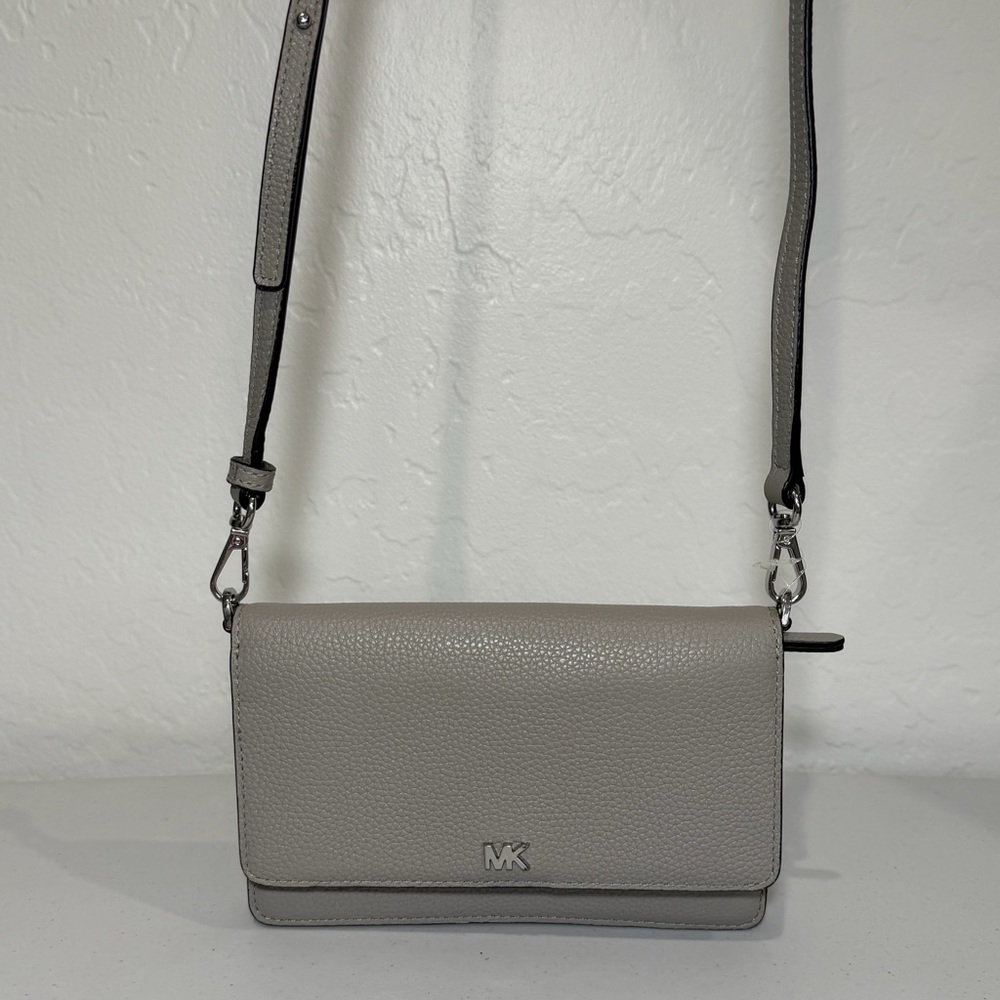 Michael Kors Pebbled Leather Convertible Crossbody Bag